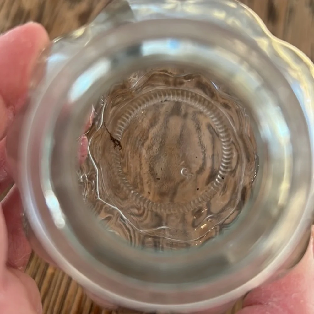 VINTAGE GLASS JAR SET